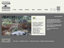 Tablet Screenshot of gardenconcept.pl