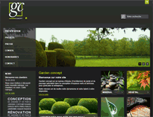 Tablet Screenshot of gardenconcept.be